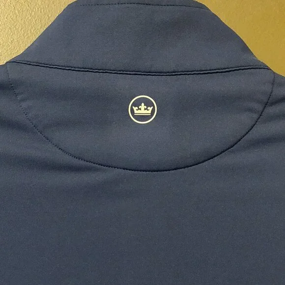 Peter Millar The Players Championship Perth Performance 1/4 Zip Navy Blue XL - Picture 5 of 10